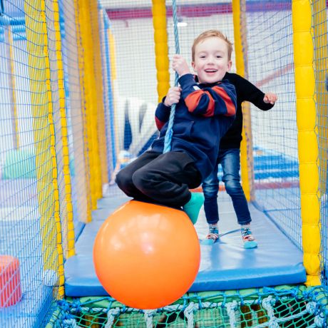 smiling boy at play valley dinnington