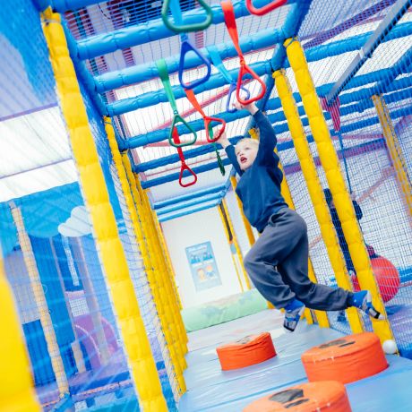 monkey bars at play valley dinnington