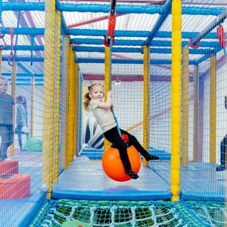 mini zip lines at play valley