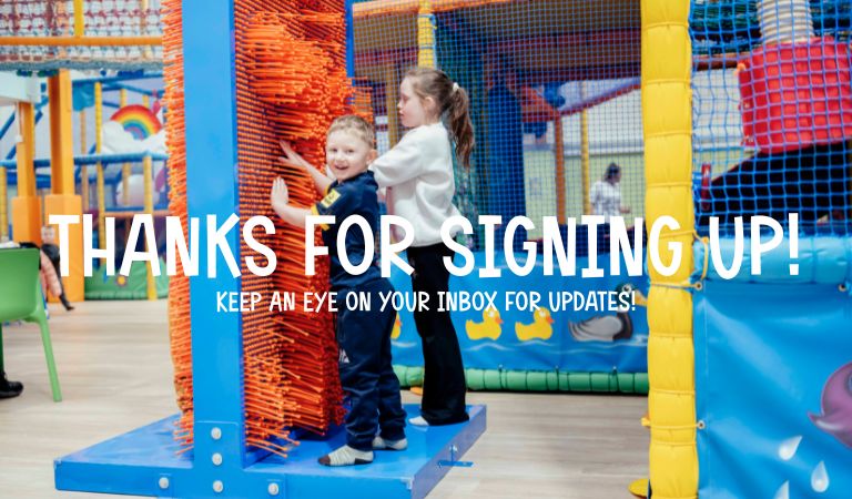thanks for signing up