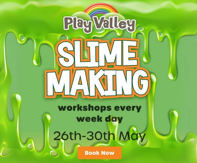 slime making workshops this may half term