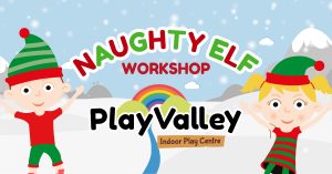 Naughty Elf Christmas Workshop Header