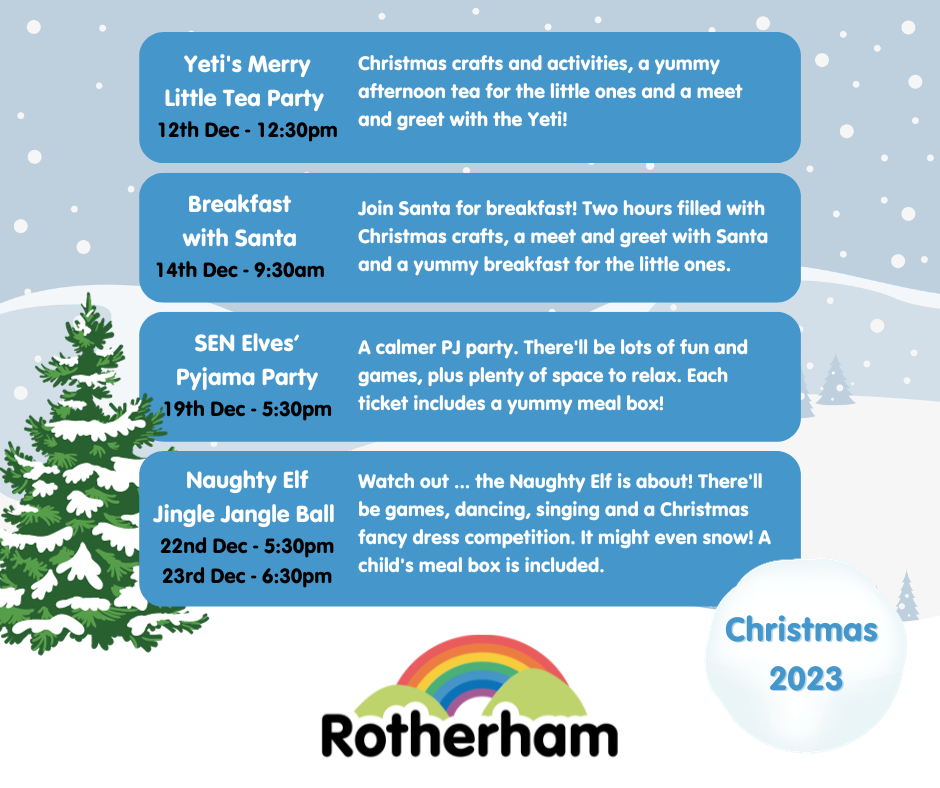 Rotherham Christmas Events 2023